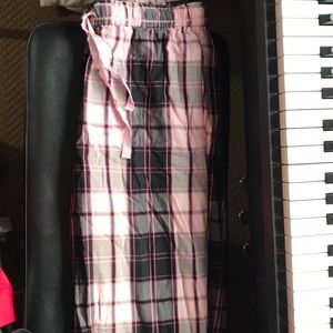 VS plaid pj pant